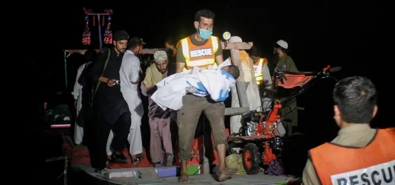 THIRTEEN CHILDREN DIE AFTER BOAT WITH PICNICKERS CAPSIZES IN PAKISTAN