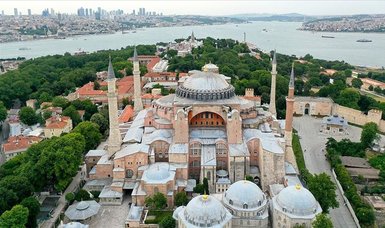 Hagia Sophia Mosque celebrates third anniversary of worship reopening