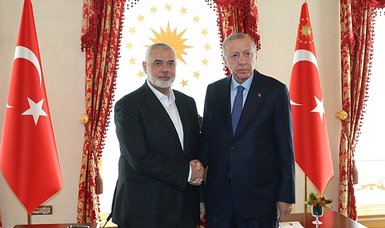 Erdoğan meets Hamas chief Haniyeh in Istanbul to discuss efforts to reach Gaza ceasefire