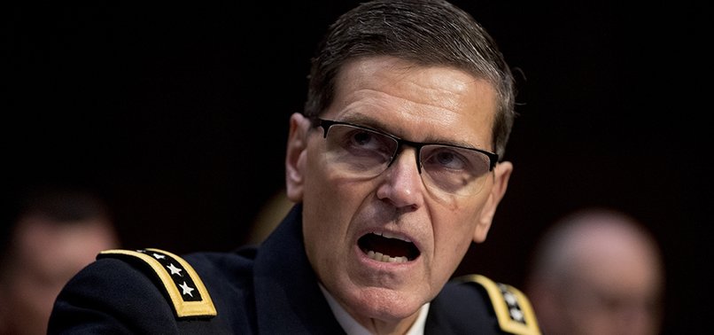 I WAS NOT CONSULTED ON SYRIA PULLOUT, CENTCOM CHIEF VOTEL SAYS