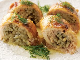 Tavuk But Sarma