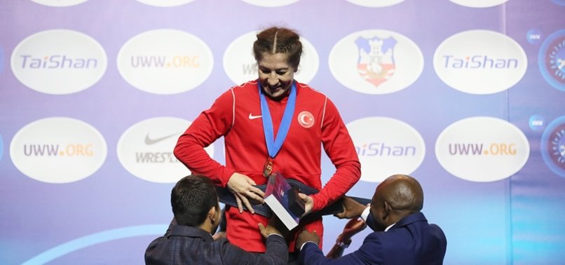 TURKISH WRESTLER YASEMIN ADAR YIGIT WINS GOLD AT WORLD CHAMPIONSHIPS