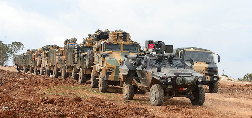 TURKISH MILITARY SETS UP 8TH OBSERVATION POINT IN SYRIAS IDLIB