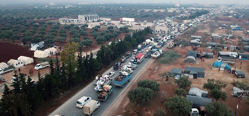 REGIME ATTACKS IN SYRIAS IDLIB MAKE 2,000 FLEE IN 24 HOURS