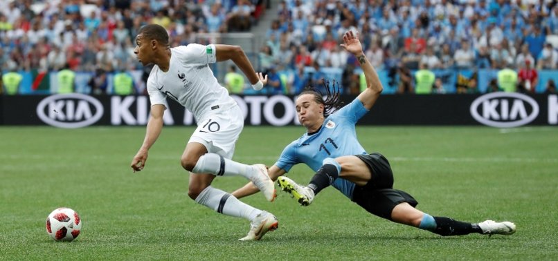 FRANCE KNOCKS OUT URUGUAY FOR WORLD CUP SEMIFINAL SPOT