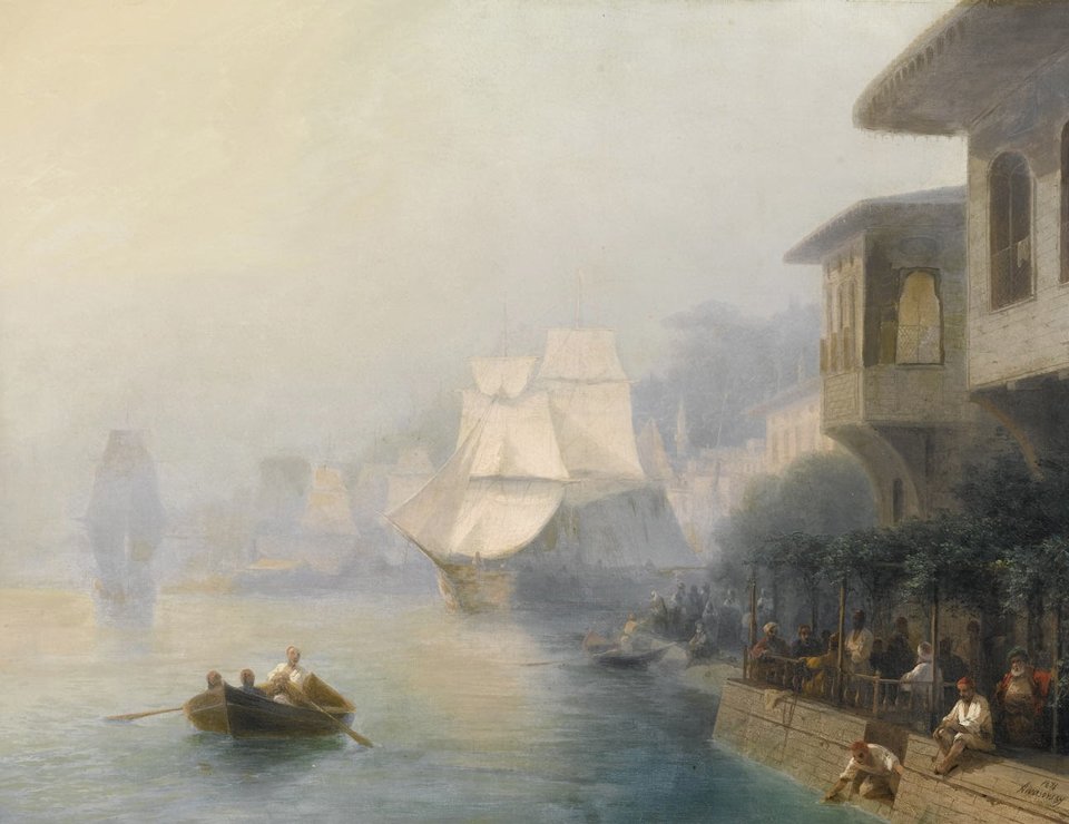 Türkiye ve Rusya Ayvazovski’nin tablolarında buluştu
