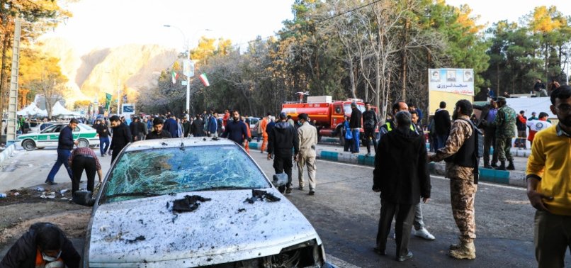 IRAN STATE MEDIA SAYS KERMAN BOMBING WAS SUICIDE ATTACK, DAESH CLAIMS RESPONSIBILITY
