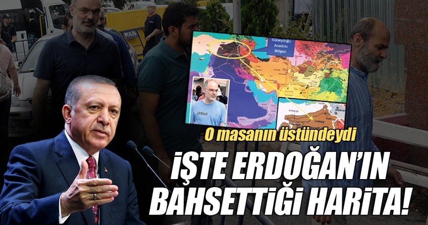 İşte Erdoğan’ın bahsettiği harita!