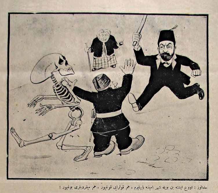 100 yıllık karikatürlerle: