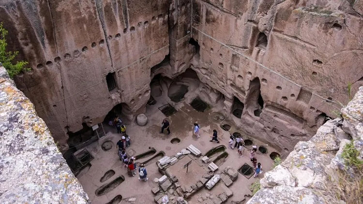 Gümüşler Monastery in Türkiye draws visitors with rare fresco
