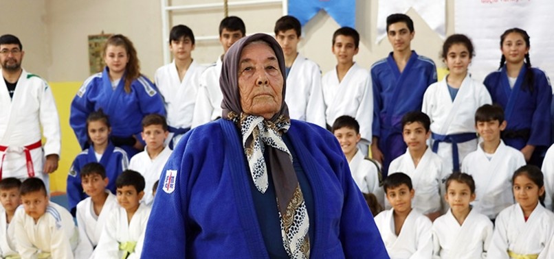 80-YEAR-OLD TURKISH WOMAN TAKES UP JUDO