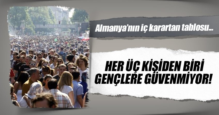 Üç kişiden biri gençlere güvenmiyor