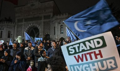 Uighur Muslims in exile call for sanctions on China at Munich conference
