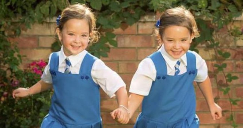 Mucize ikizler okula başlıyor