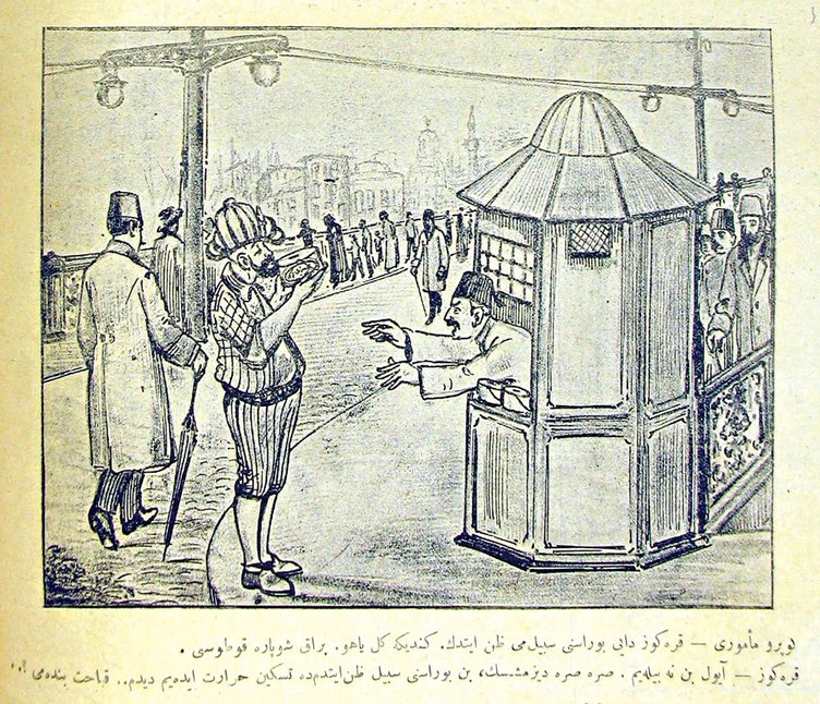 100 yıllık karikatürlerle: