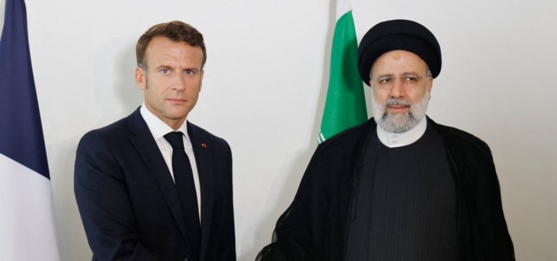 MACRON: BALL ON NUCLEAR DEAL NOW IN IRANS CAMP