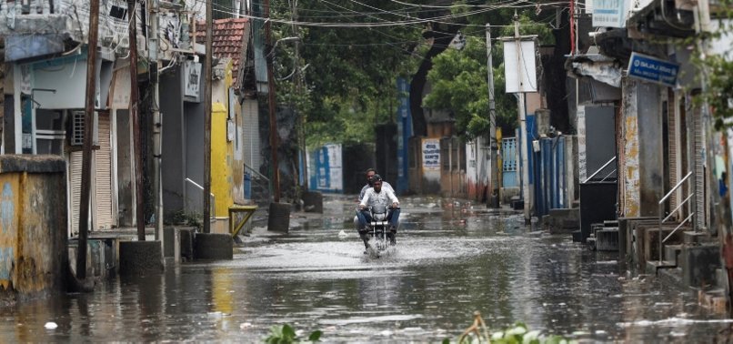 POWER DISRUPTED, HEAVY RAINS LASH INDIA, PAKISTAN AFTER CYCLONE