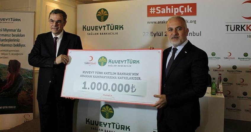 Kuveyt Türk’ten Arakan’a 1 milyon TL