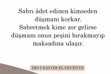 Sabırla ilgili 10 öğüt