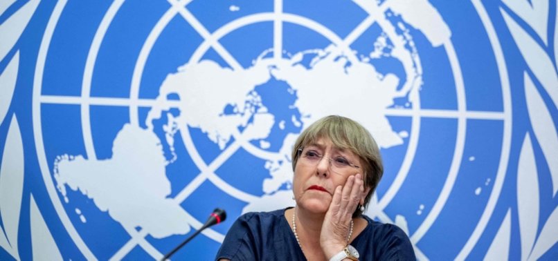 UN RIGHTS CHIEF LEAVING WITH CHINA REPORT STILL UNRELEASED