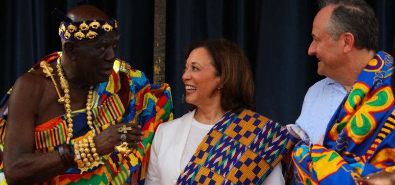 KAMALA HARRIS PLEDGES US PARTNERSHIP WITH AFRICA DURING VISIT TO GHANA