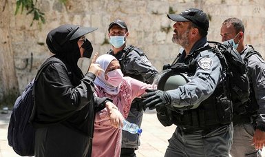 Dozens of Palestinians injured during Israeli police intervention at Al-Aqsa Mosque