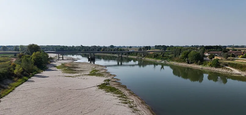 ITALYS PO RIVER FACES EXTREME DROUGHT AS HEAT WAVE PERSISTS