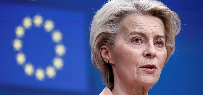 EUS VON DER LEYEN SAYS PROFITS FROM RUSSIAN ASSETS COULD BE USED BY JULY