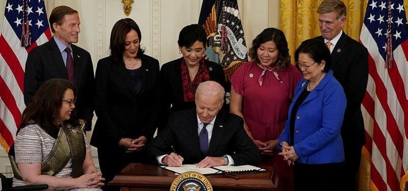 ANTI-ASIAN HATE CRIMES BILL BECOMES LAW IN US