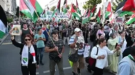 Avrupa'da Gazze Sessizliği Protesto Edildi