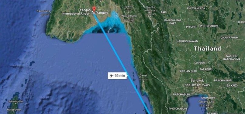 MYANMAR MILITARY PLANE CARRYING PASSENGERS GOES MISSING