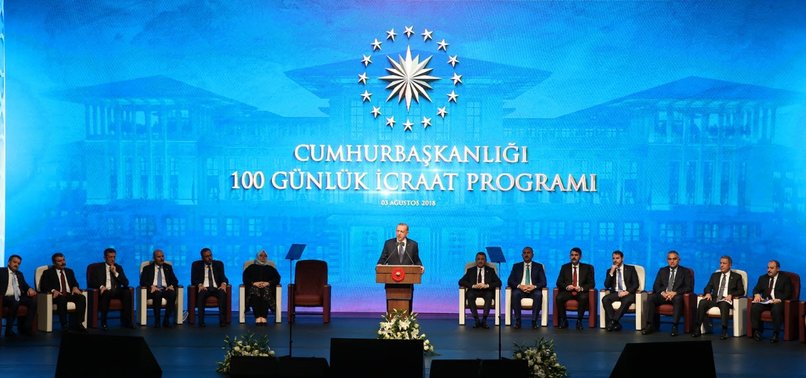TURKEYS ERDOĞAN UNVEILS FIRST 100-DAY ACTION PLAN OF HIS NEW CABINET