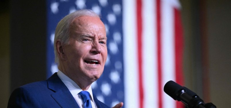 BIDEN SAYS HE WILL NOT GIVE ISRAEL WEAPONS TO ATTACK GAZAS RAFAH