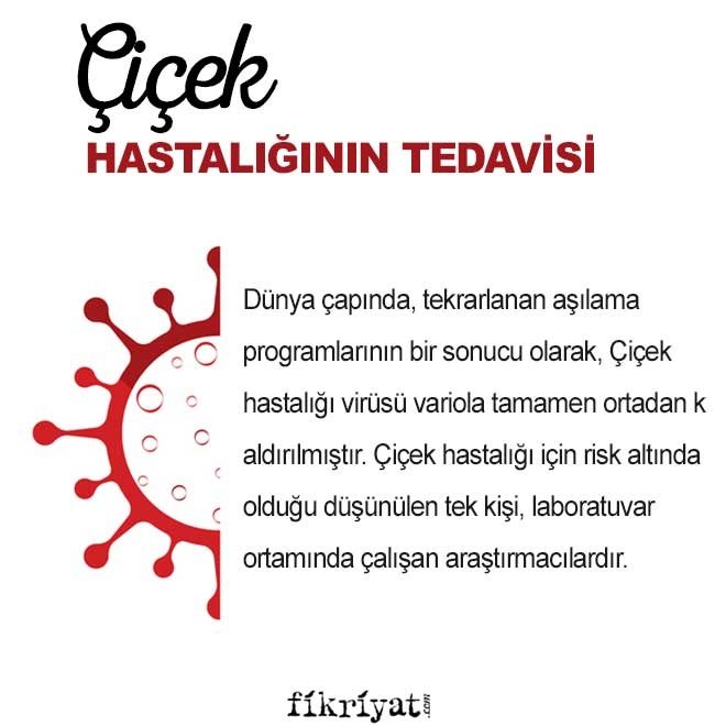 ÇİÇEK HASTALIĞININ TEDAVİSİ