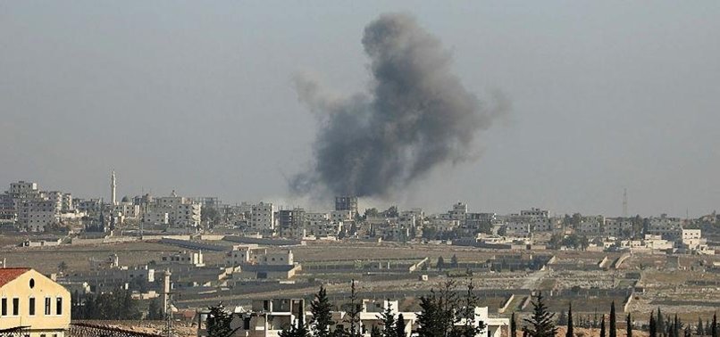 RUSSIAN AIRSTRIKES KILL 5 CIVILIANS IN NORTHERN SYRIA