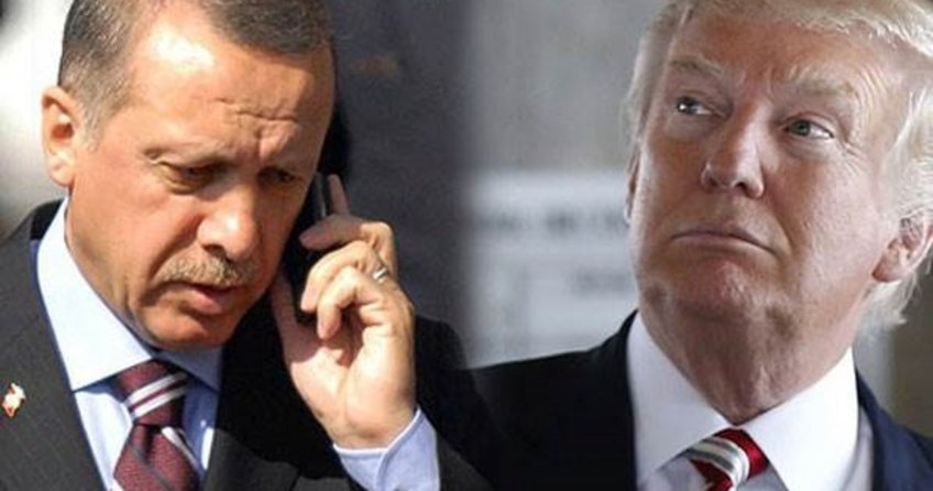 Erdoğan ile Trump telefonda görüşme yaptı