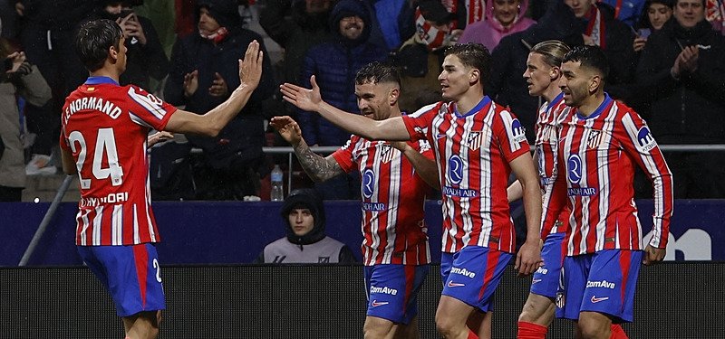 Alvarez lifts Atletico to top spot with 1-0 win over Bilbao