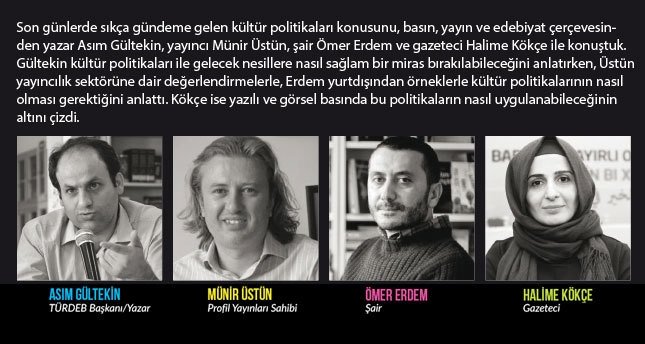 Kültür politikaları nasıl oluşturulmalı?