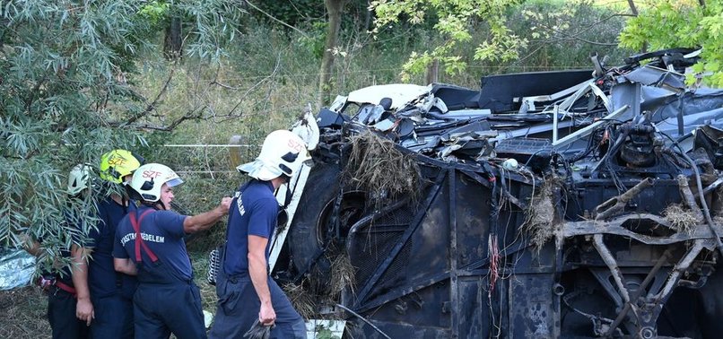 EIGHT PEOPLE KILLED IN BUS ACCIDENT IN HUNGARY: POLICE