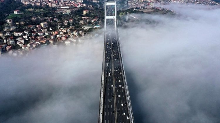 İstanbul’da etkili olan sis