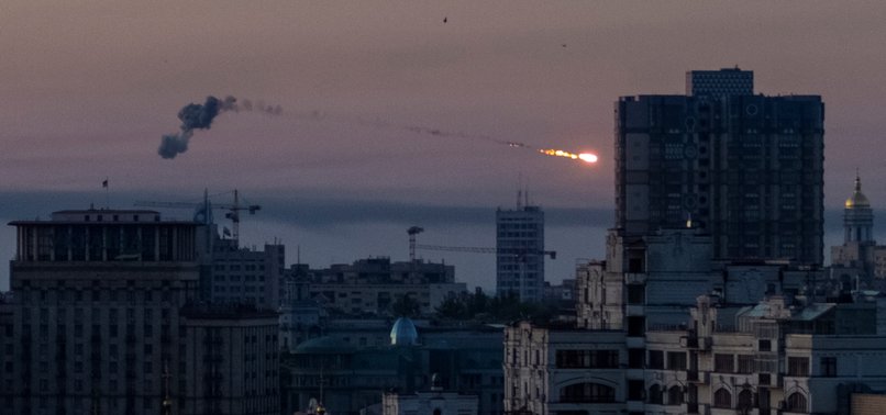 RUSSIA SAYS IT SHOT DOWN MISSILES OVER CRIMEA AS BLINKEN IN KIEV