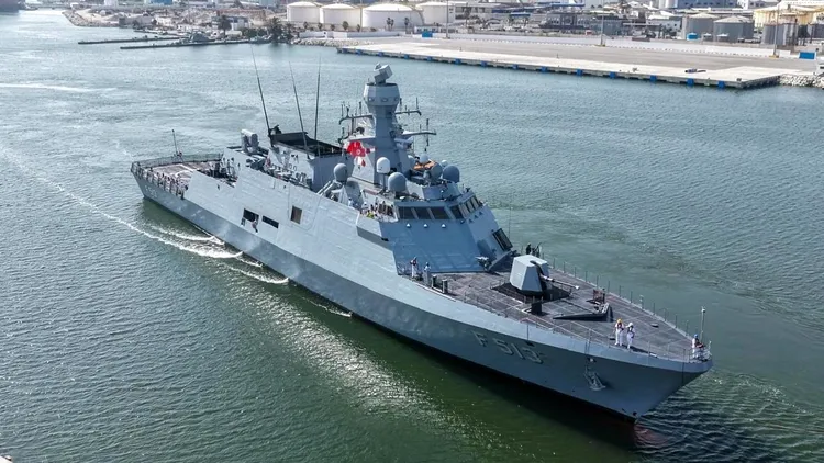 Turkish warship TCG Burgazada visits Tunisia port