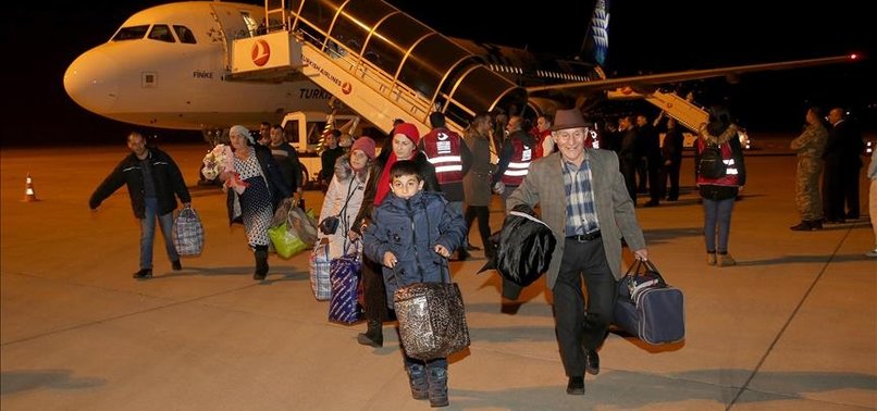LAST GROUP OF AHISKA TURKS ARRIVES IN TURKEY