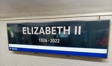 Paris metro station renamed after Queen Elizabeth II for one day