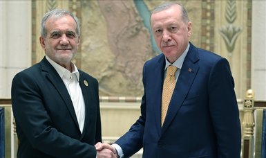 President Erdoğan and Iranian President Pezeshkian hold phone call