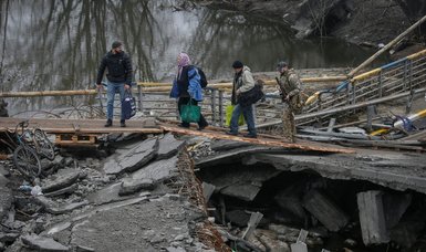 Ukrainian official says 3,846 people were evacuated from cities on Tuesday