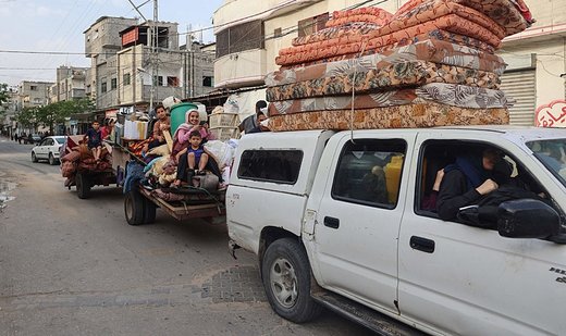UNRWA says around one million people have fled Rafah in past 3 weeks