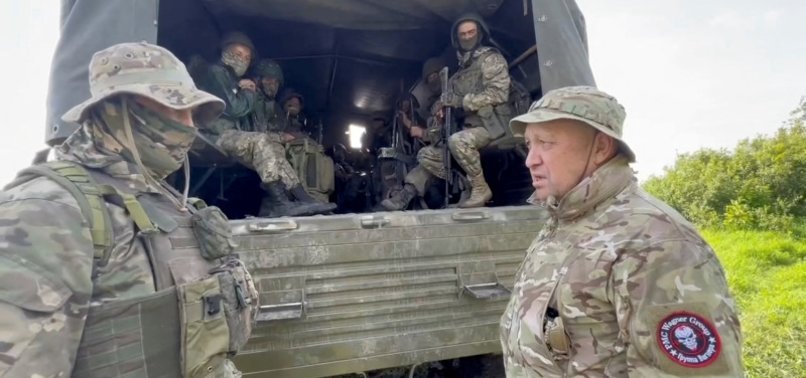 RUSSIAN FORCES TRIED TO BLOW UP MY MEN, SAYS MERCENARY BOSS PRIGOZHIN