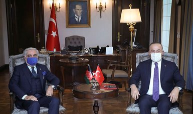 Top Turkish diplomat meets head Afghan peace negotiator