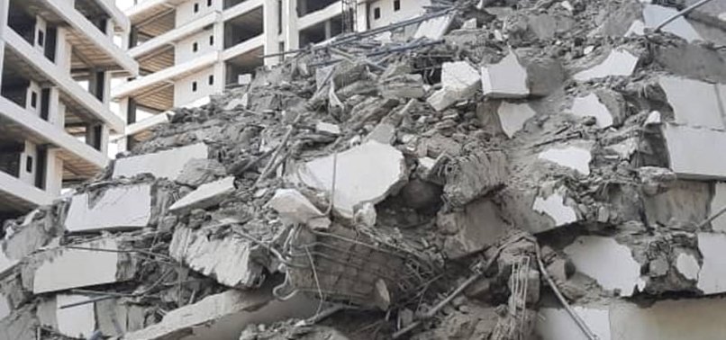 TWO KILLED IN BUILDING COLLAPSE IN LAGOS, SEARCH FOR SURVIVORS ON